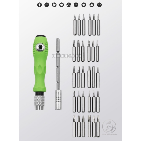 Bộ Tua Vít Mini Đa Năng 32 in 1 | Tuốt Nơ Vít Đa Năng 32 Chi Tiết