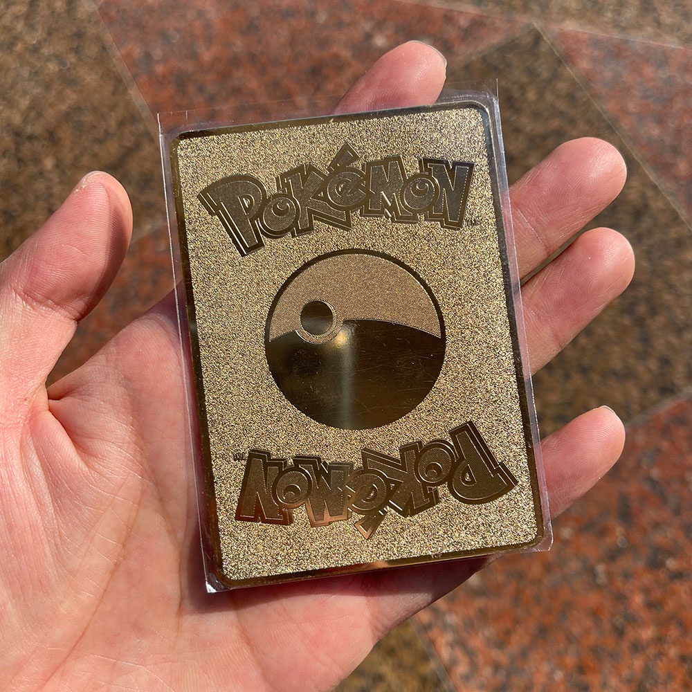 Set thẻ Pokemon Arceus Vmax YU GI OH 10000HP màu ánh vàng dành cho trẻ em