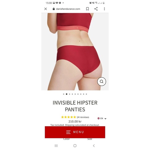 Quần lót su ko đường may XUẤT XỊN CAO CẤP hàng " INVISIBLE HIPSTER " niêm 1. Chất su và form cực kỳ đẹp