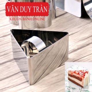 Khuôn nhôm mousse tam giác mini
