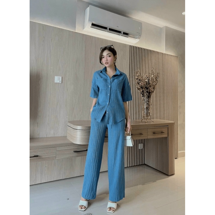 (MẪU MỚI) MẪU HOT SÉT SƠ MI XỐP NHĂN DÁNG DÀI SIÊU SANG CHẢNH DX HHP FASHION