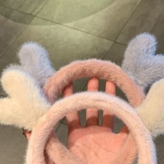 Băng đô lông nhung phong cách Hàn Quốc đơn giản dễ thương cho nữ