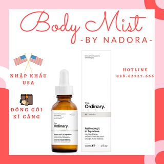 Tinh Chất Ngăn Ngừa Lão Hóa The Ordinary Retinol 0.5% in Squalane (30ml)