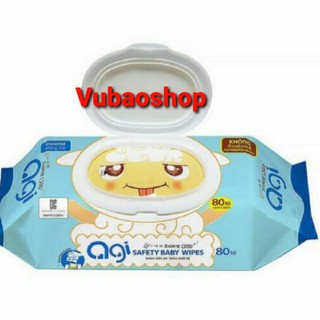 Khăn ướt Agi không mùi 80 tờ