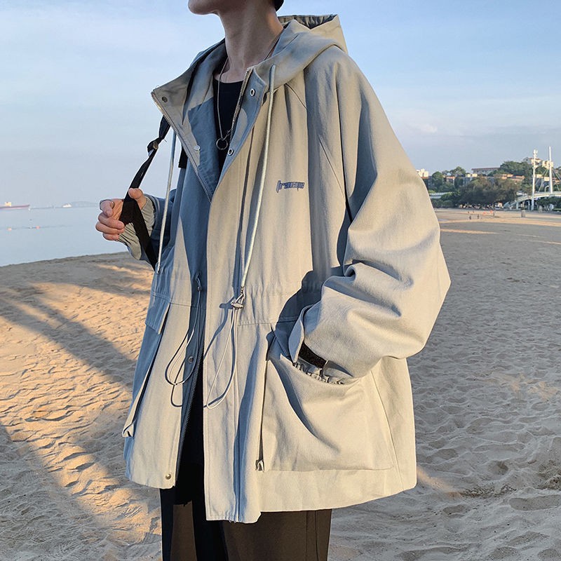 Áo Khoác Nam Dài Tay Cổ Bẻ Thời Trang Hồng Kông 2020 | BigBuy360 - bigbuy360.vn