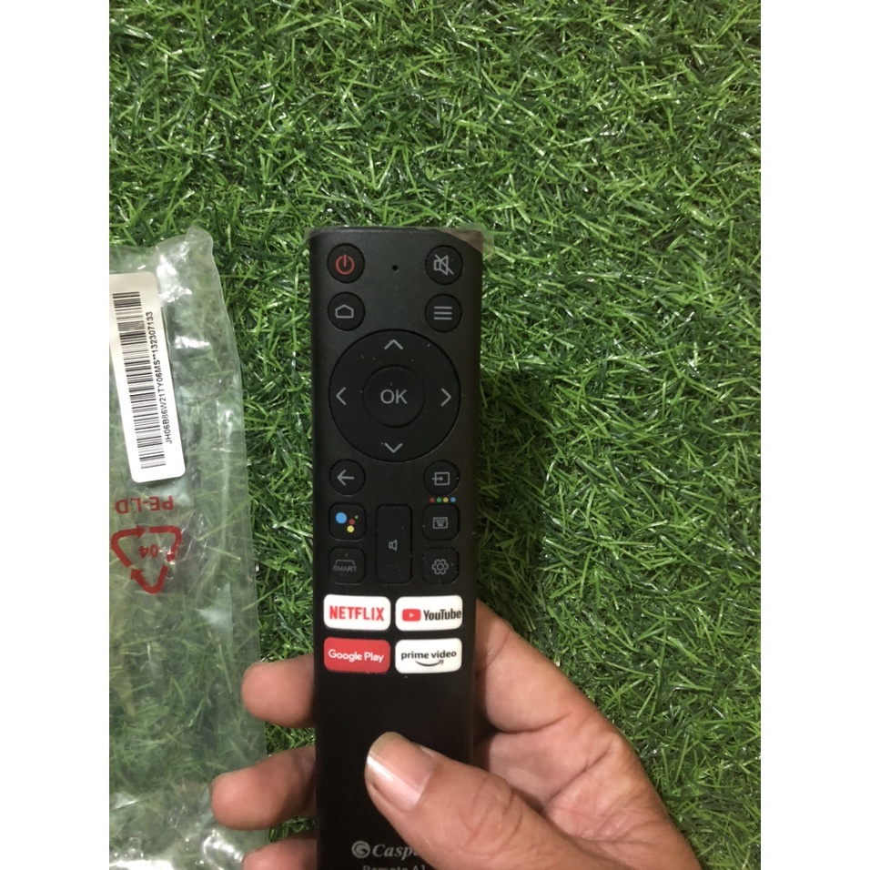 Điều khiển tivi Casper Remote A1 chức năng giọng nói thông minh hàng chính hãng cam kết - tặng kèm pin chính hãng