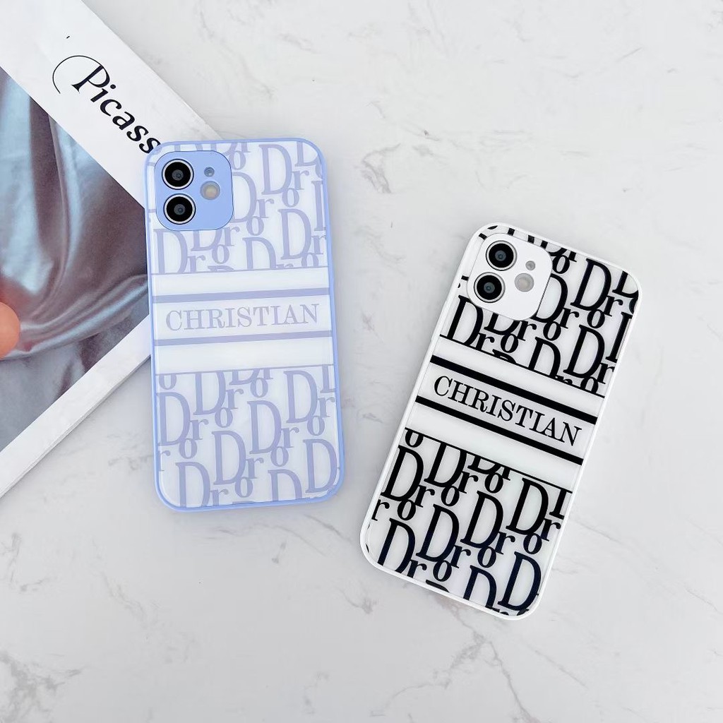 Ốp lưng IPhone cạnh vuông💕 Dior BVC 6/6plus/6s/6splus/7/7plus/8/8plus/x/xr/xs/11/12/13/14/pro/max/plus/promax BVC293