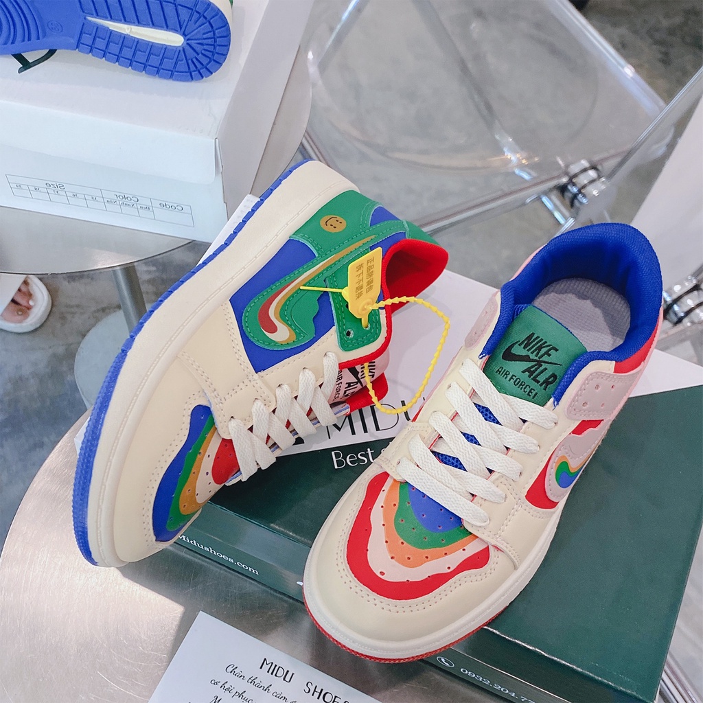 Giày Thể Thao Nữ 7 Màu Hot Trend 5 Phân MIDU - NKTREND7M