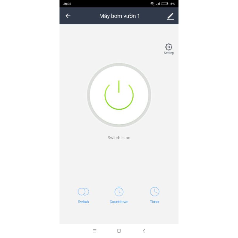 Công tắc Wifi điều khiển On,Off từ xa bằng smartphone