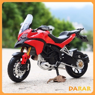 XE MÔ HÌNH - MOTO Siêu xe DUCATI Multistrada 1200S - MAISTO tỷ lệ 1:18