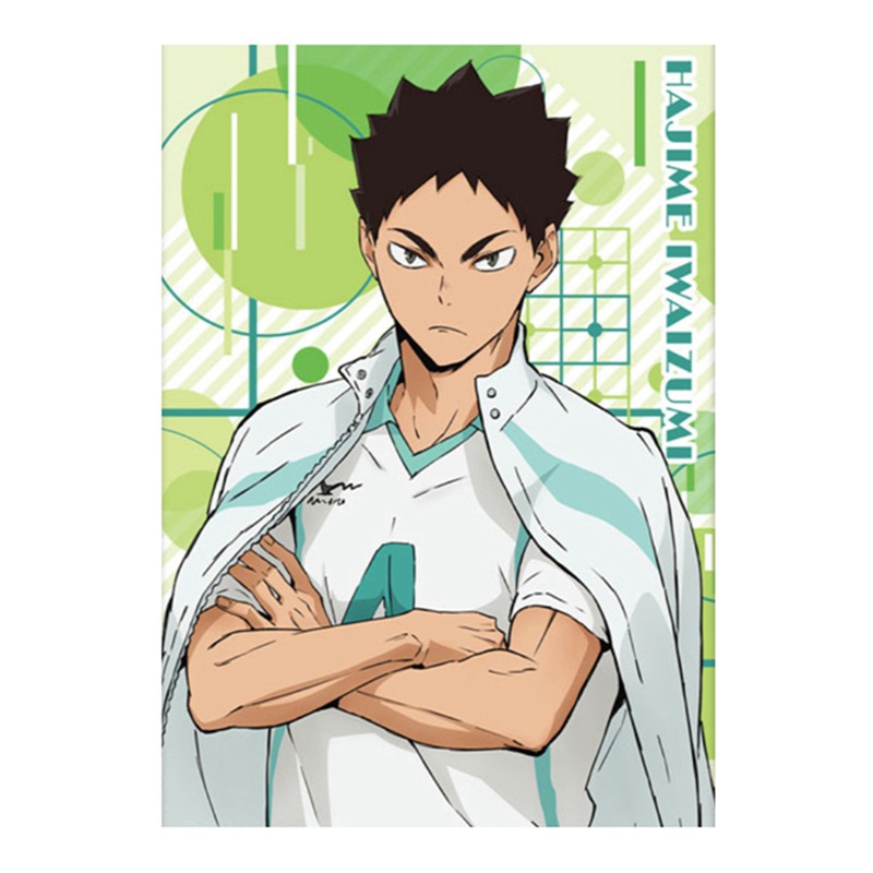 Tmdbyx Tranh Vải Bạt Treo Tường In Hình Anime Haikyuu Phong Cách Retro