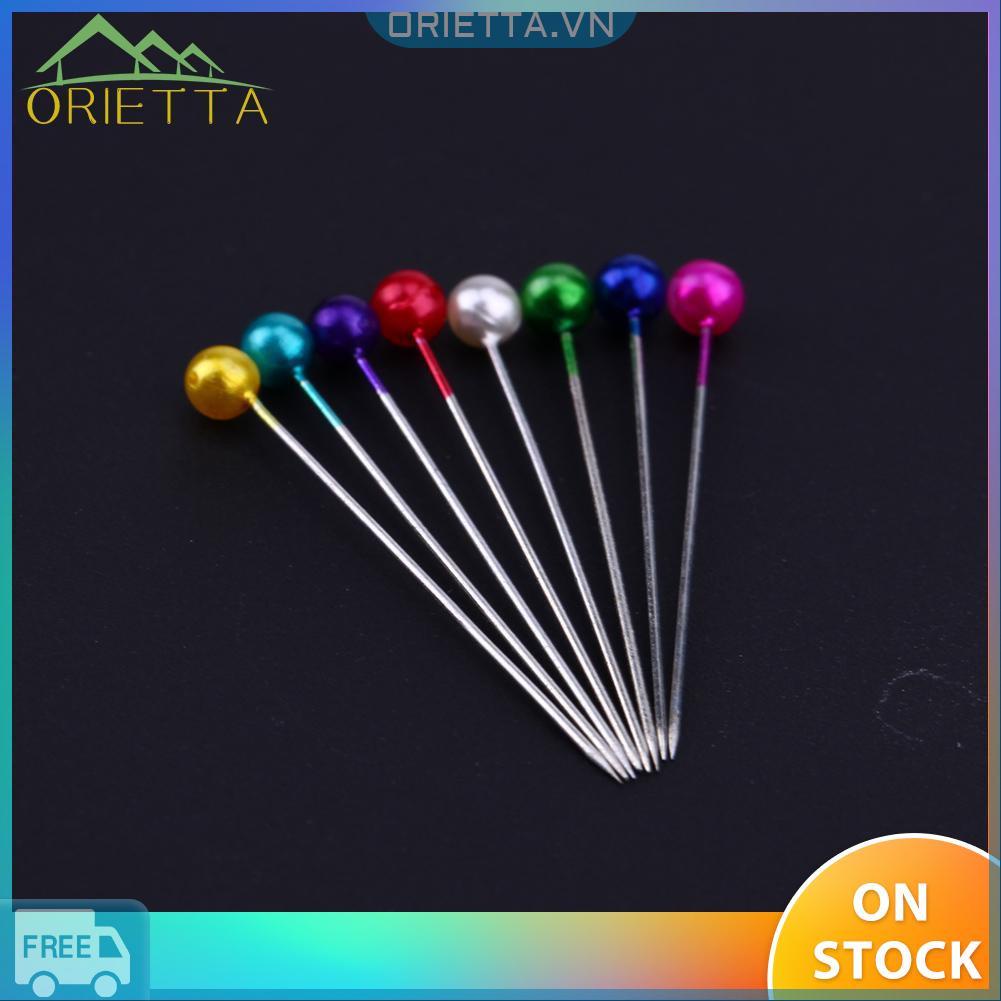 Set 480 kim may quần áo có đầu bi tròn nhiều màu tiện dụng