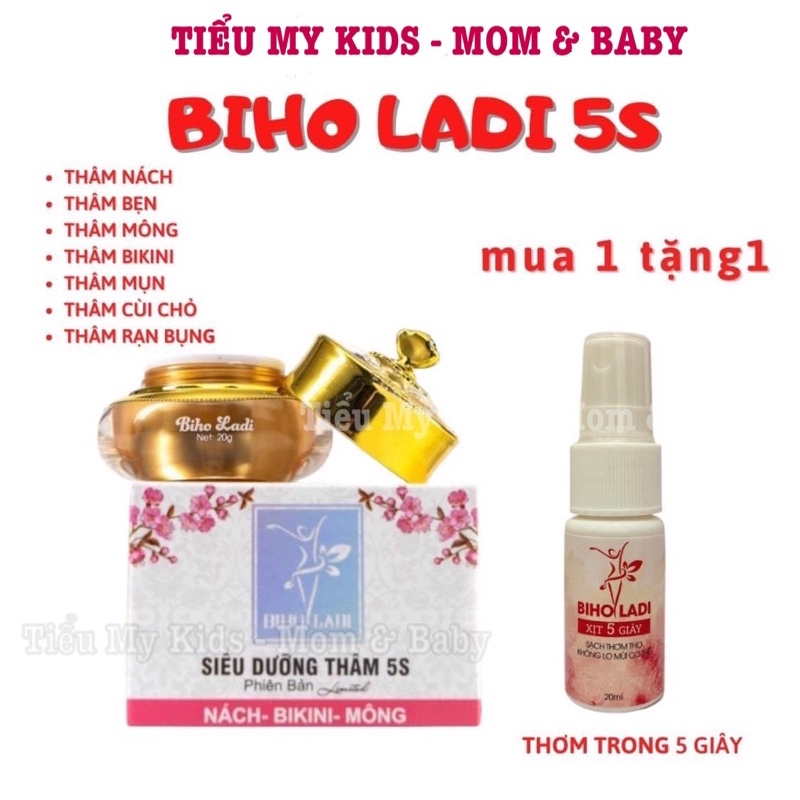 BIHO_LADI SIÊU DƯỠNG THÂM 5S ĐÁNH BAY THÂM NÁCH MÔNG BIKINI SIÊU DƯỠNG THÂM 5S (BIHO_LADY)