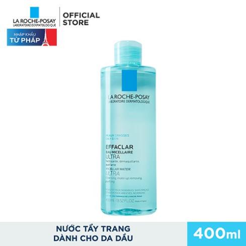 Nước làm sạch sâu tẩy trang cho da dầu nhạy cảm La Roche-Posay Micellar Water Ultra Oily Skin 400ml | BigBuy360 - bigbuy360.vn