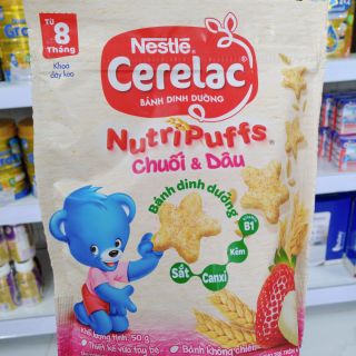 Bánh ăn dặm của Nestle 50g ( vị cam và dâu)