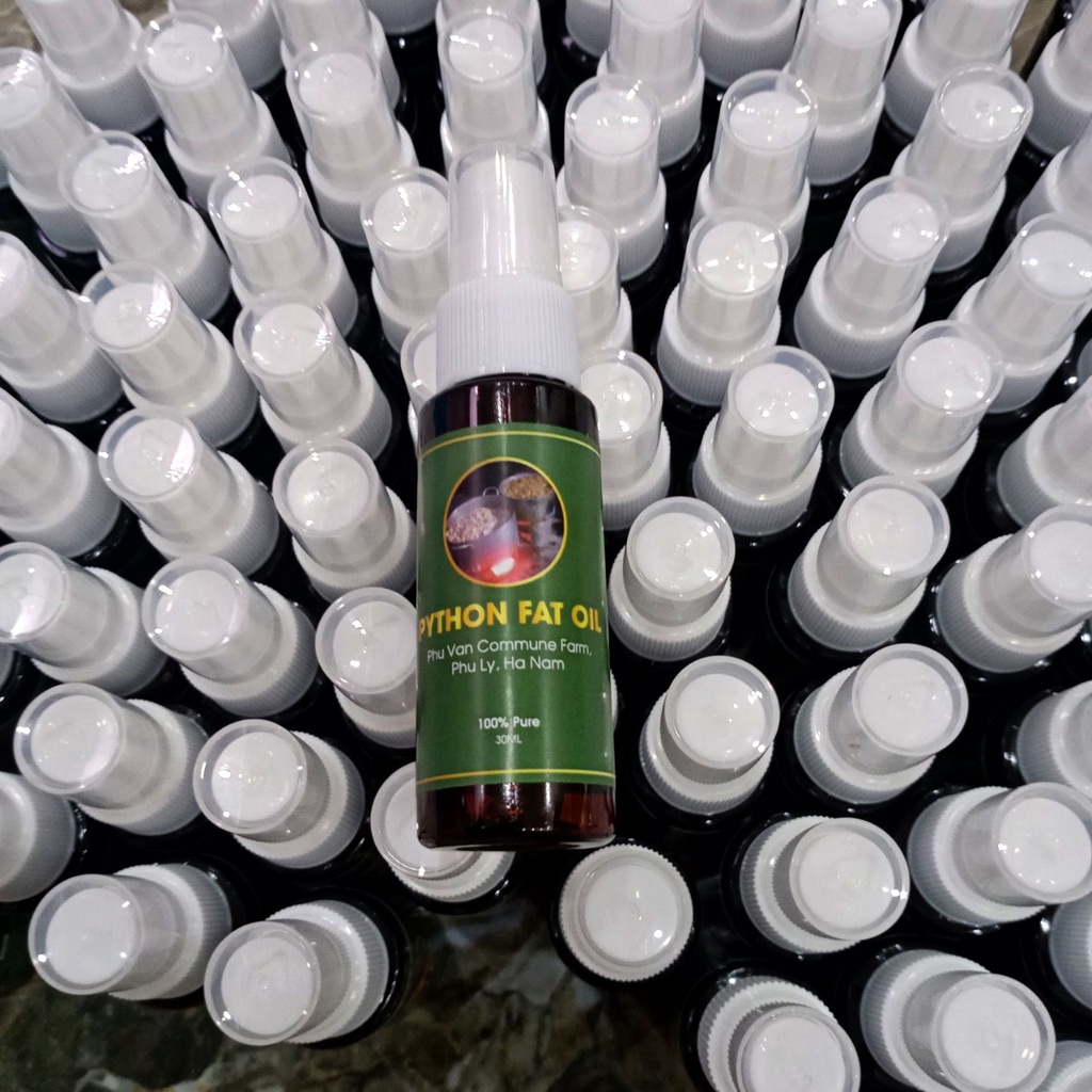 Mỡ trăn nguyên chất triệt lông, tẩy lông, làm mờ thâm sẹo, bỏng, rạn da 30ml