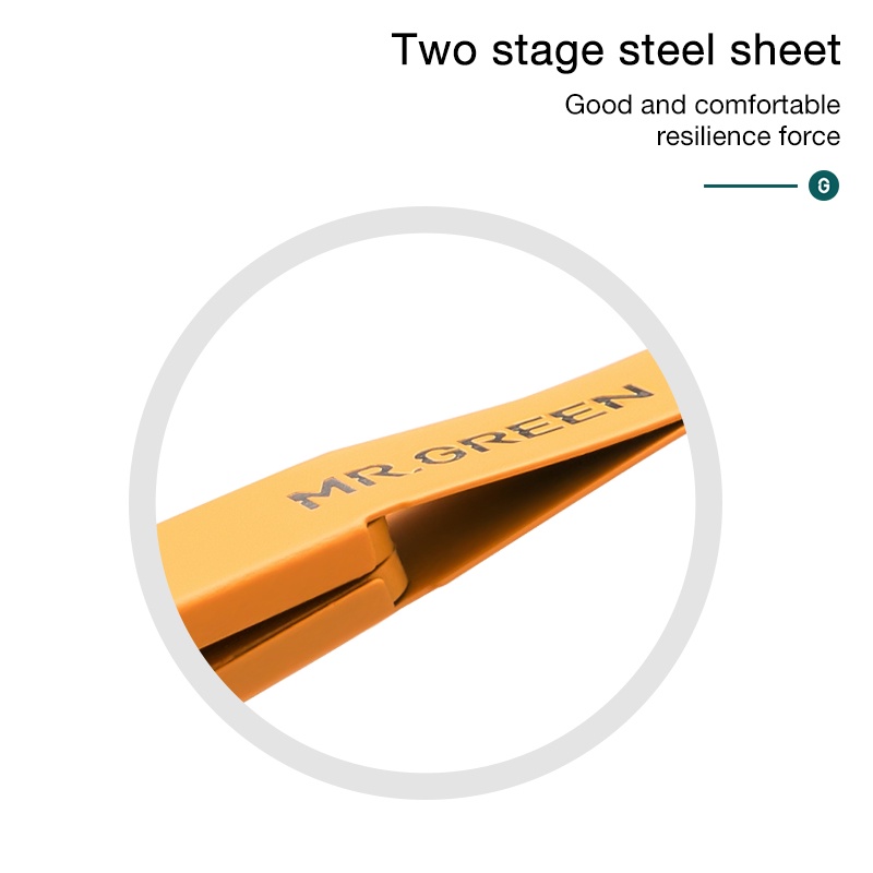 Mr-Green Nhíp tỉa lông mày MR.GREEN thiết kế đầu xiên bằng thép không gỉ nhiều màu sắc