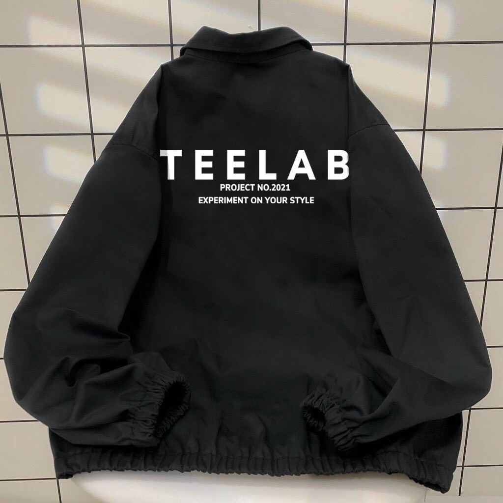 Áo khoác TEELAB jacket dù 2 lớp unisex - Áo khoác Ullzang Basic có form rộng , hàng chuẩn COOL STORE 469