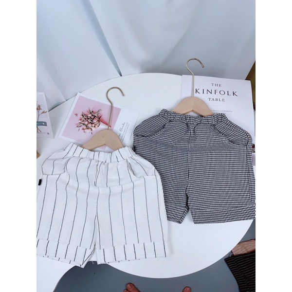 Combo 5 quần thô mềm xuất dư bé trai 13-30kg