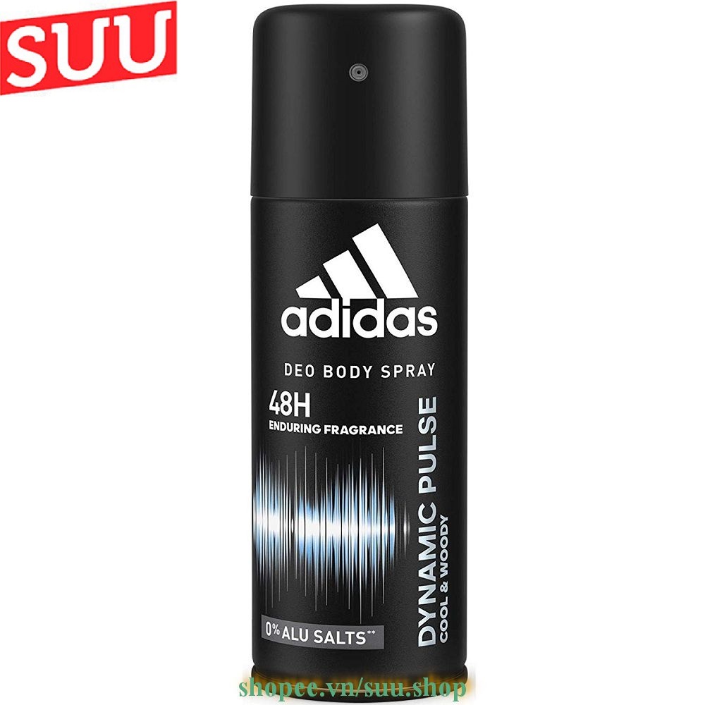 Xịt Khử Mùi Adidas150ml Dynamic Pulse suu.shop cam kết 100% chính hãng