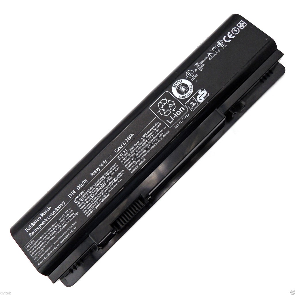 (BATTERY) PIN LAPTOP DELL A840 - 6 CELL - Inspiron 1410 Vostro 1014 1014N 1015 1015N 1088 1088N A840 A860 A860N