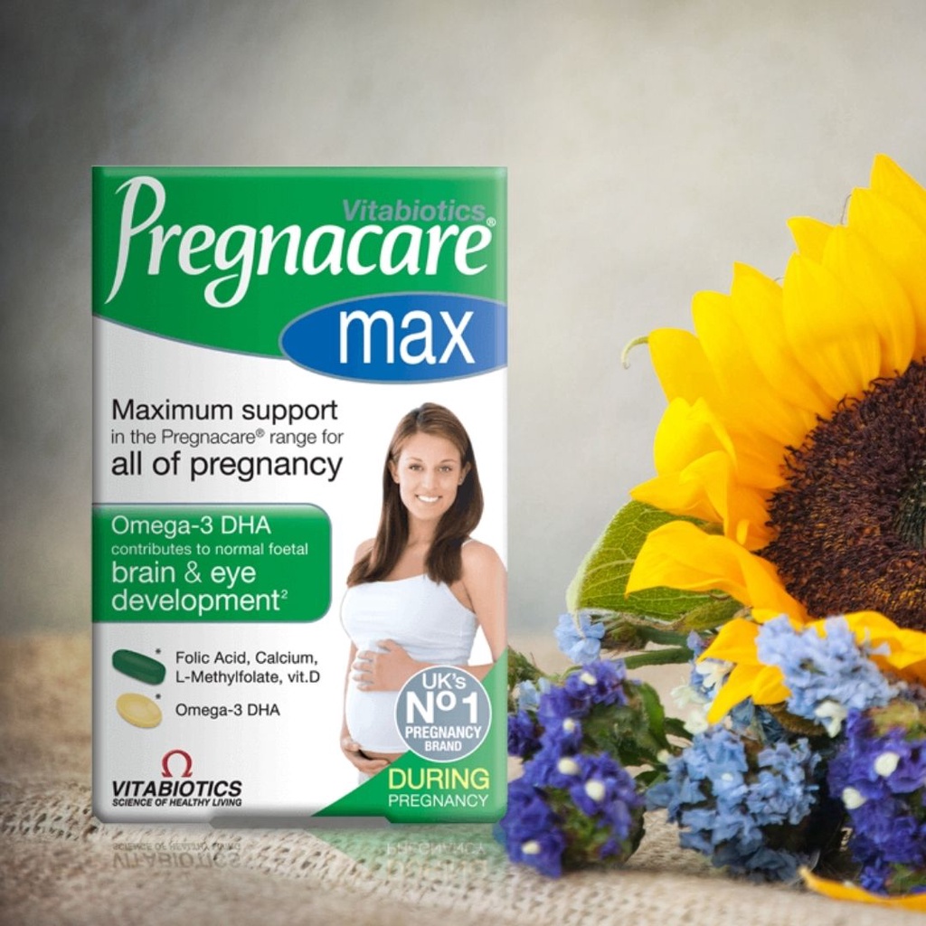 Vitamin cho mẹ bầu Pregnacare Max