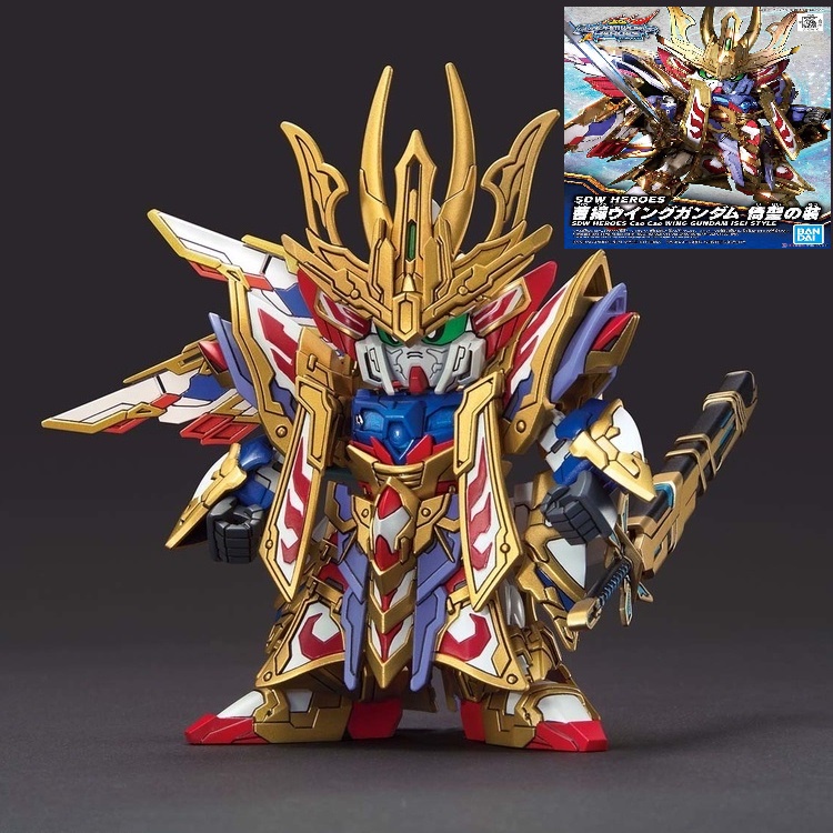 Mô hình lắp ráp SD W Heroes Cao Cao Wing Gundam Isei Style