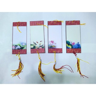 Combo 10 tờ giấy viết thư pháp mini 8x18cm