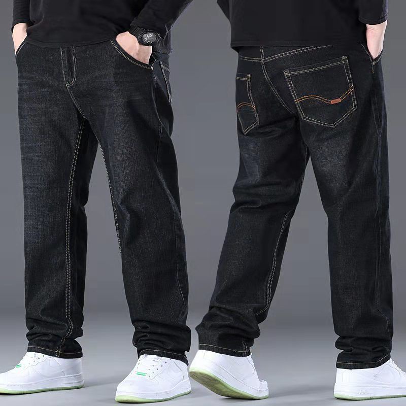Quần Jeans Nam Ống Rộng PLUS Size 45-160KG
