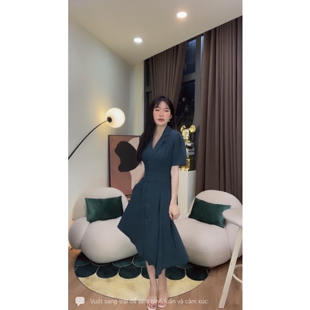 Đầm Vải không nhăn Loan Lâm