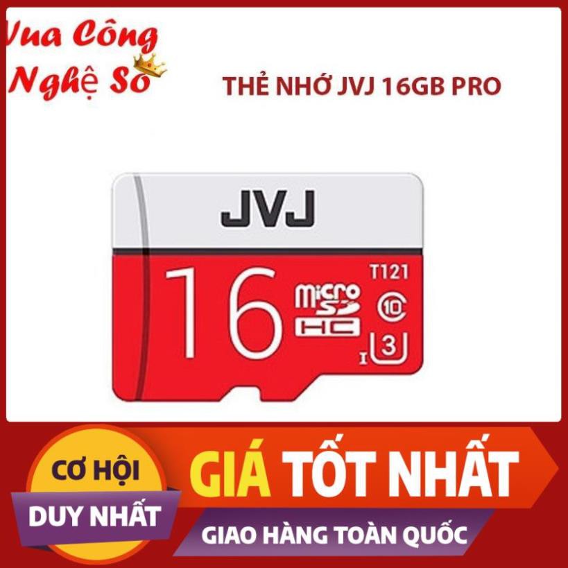 KỊCH SÀN Thẻ nhớ.8Gb.16Gb.32Gb.64Gb.128Gb. JVJ Pro U3 Class 10 - Thẻ JVJ Micro SD class 10 U3. | BigBuy360 - bigbuy360.vn