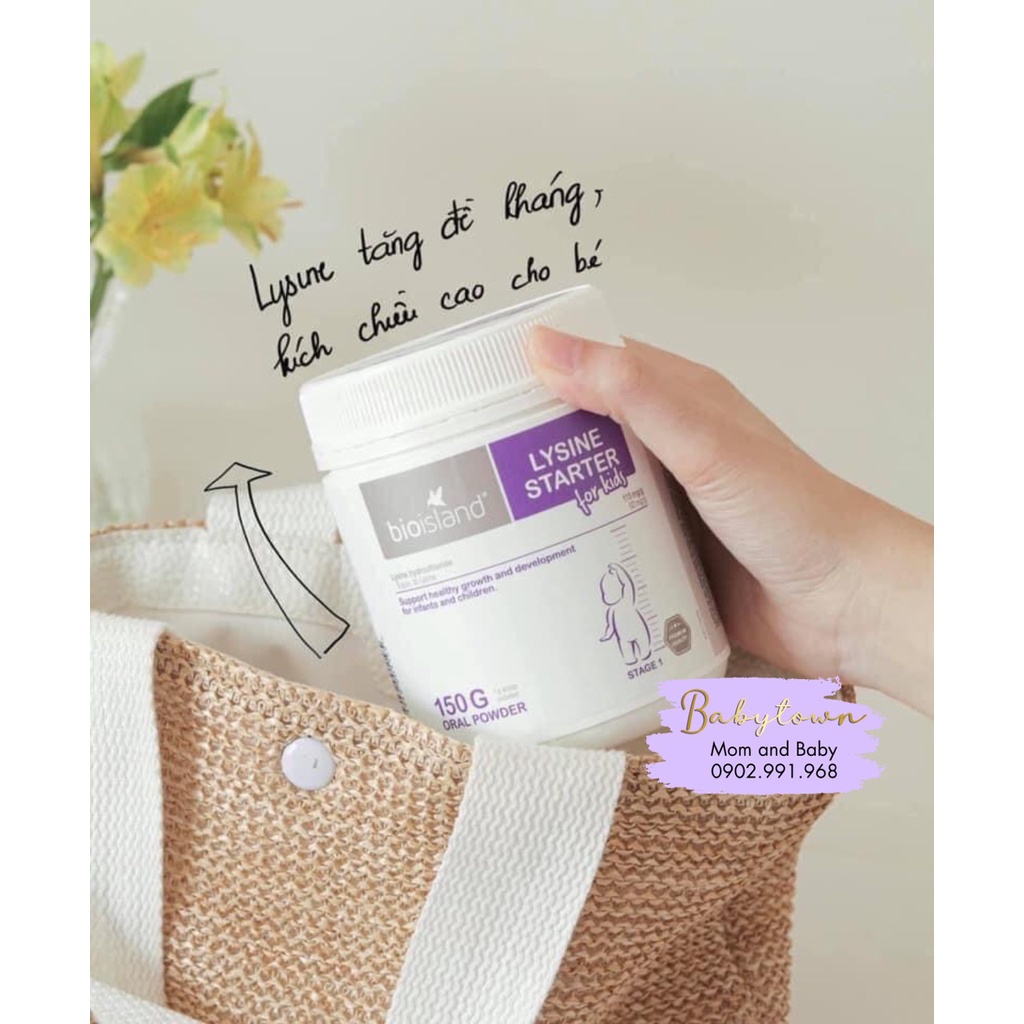 [CHÍNH HÃNG][ÚC] BỘT LYSINE STARTER CHO BÉ TĂNG TRƯỞNG CHIỀU CAO VƯỢT TRỘI