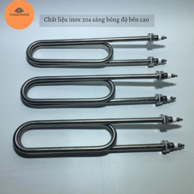 Thanh Nhiệt Điện Trở U Kép , Thiết Bị Linh Kiện Tủ Cơm , Nồi Đun Nước...inox 304 220V 380V