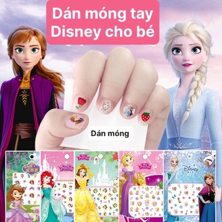 Sticker dán móng tay 3d hoạ tiết hoạt hình đáng yêu cho bé gái - ảnh sản phẩm 1