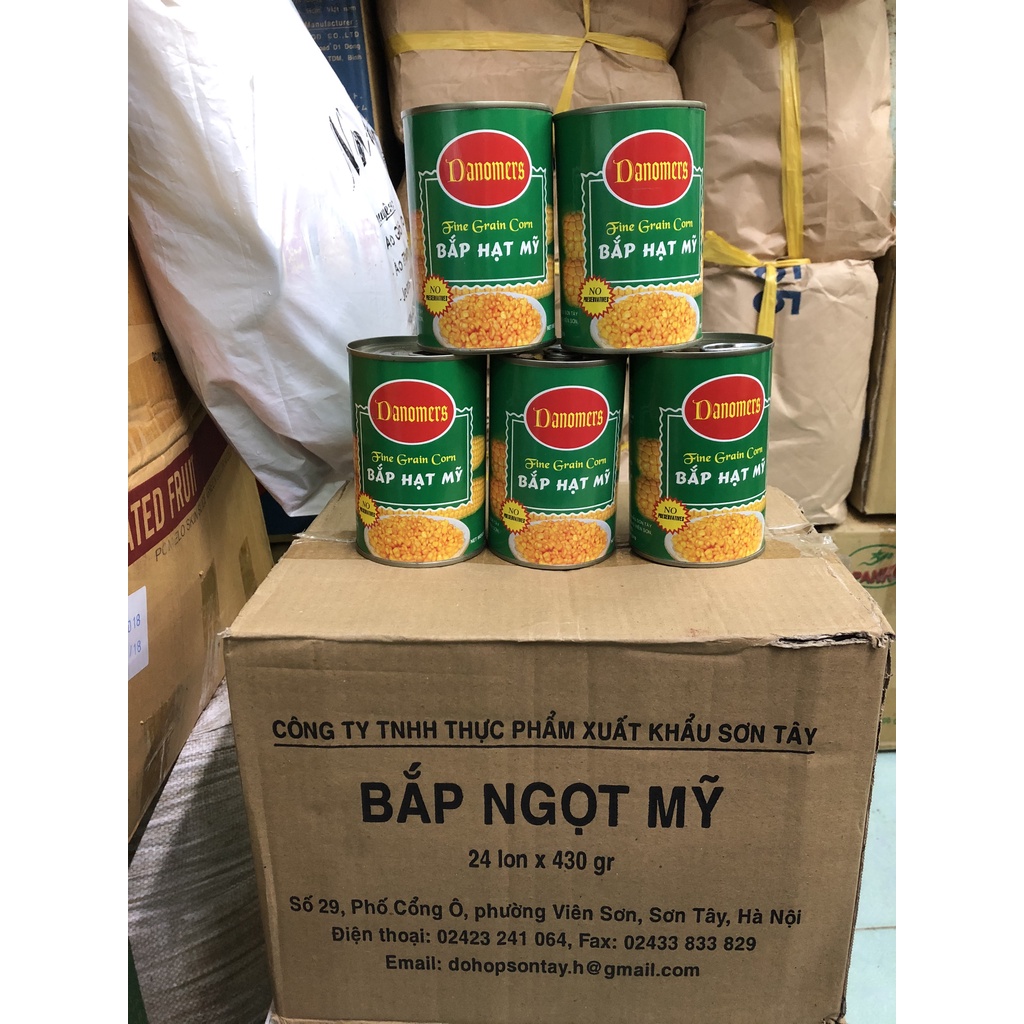 Bắp hạt Mỹ Lon Danomers