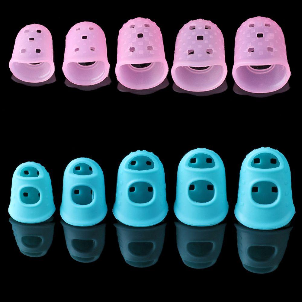 Set 4 Găng Bảo Vệ Ngón Tay Chống Trượt 6 Màu Tiện Dụng Khi Chơi Ukulele
