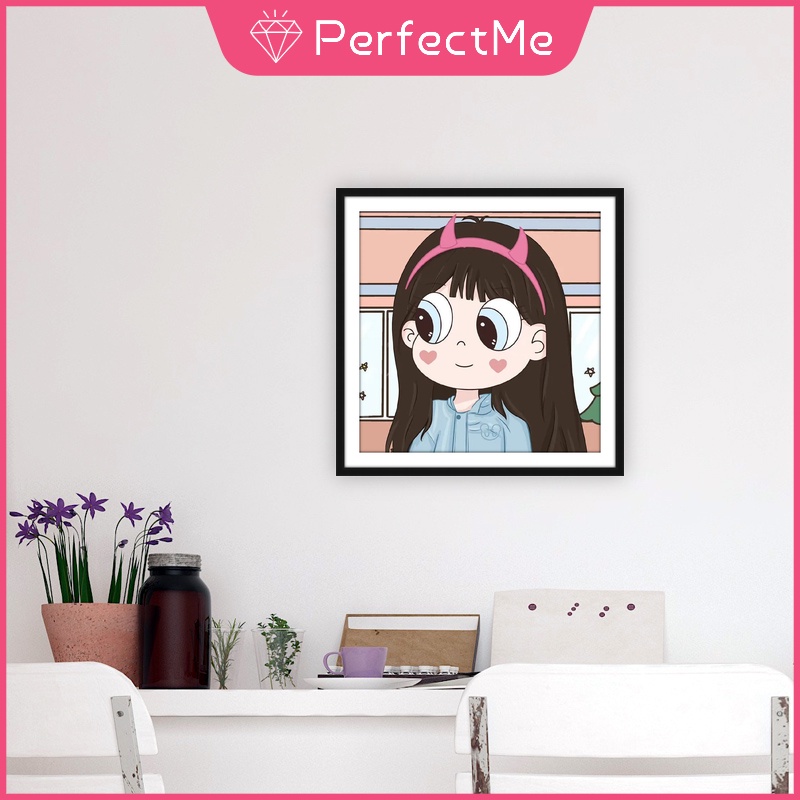 Bộ Tranh Đính Đá 5D Tự Làm Họa Tiết Công Chúa Bướm 2022 Kích Thước 30x30cm