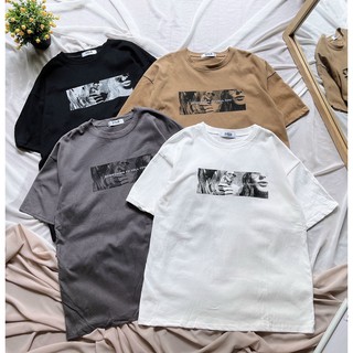 áo phông nữ in hình cổ điển basic