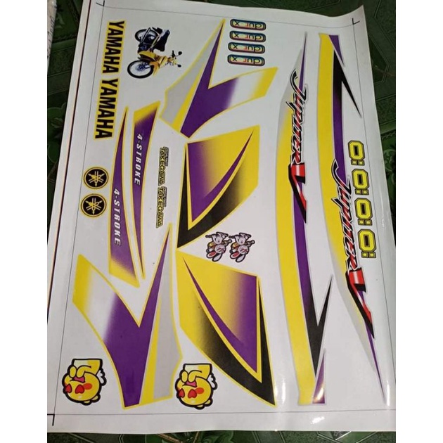 Tem rời dán xe jupiter v