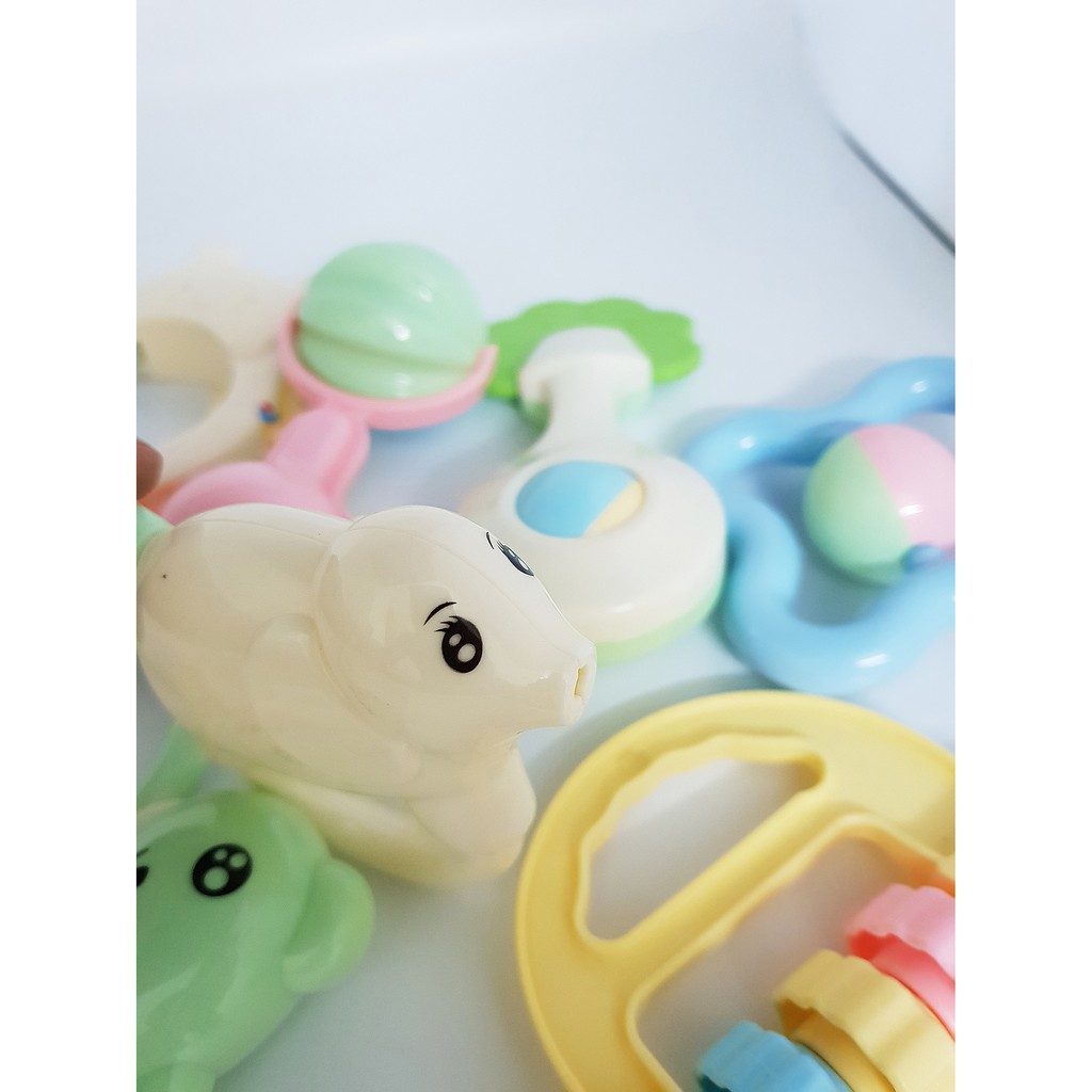 Bộ đồ chơi xúc xắc Baby Rattles Suit 8 món