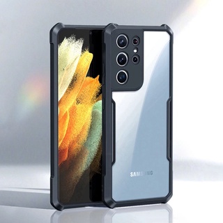 Ốp Điện Thoại Trong Suốt Chống Sốc Bảo Vệ Toàn Diện Cho Samsung Galaxy S21 S20 Ultra S10 Plus Fe
