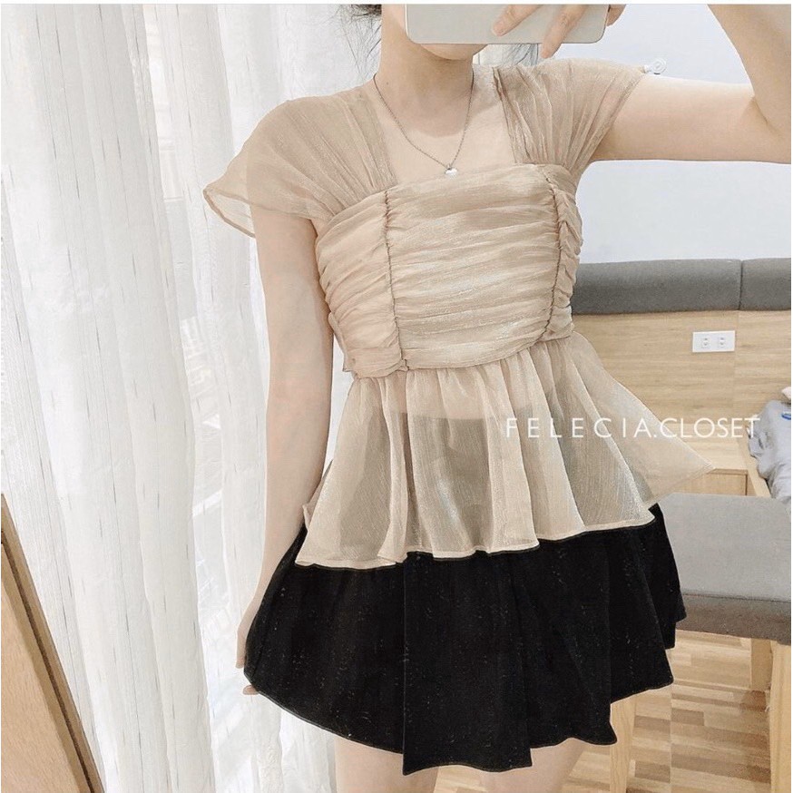 SET ÁO PEPLUM KÈM CHÂN VÁY