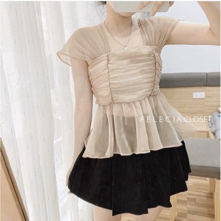 SET ÁO PEPLUM KÈM CHÂN VÁY