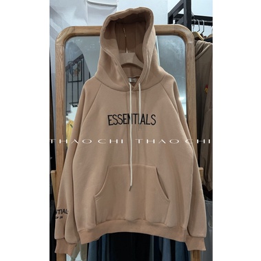 Áo nỉ mũ Hoodie ESSENTIALS - Hàng hottrending, chất nỉ dày dặn, chữu thêu nổi sắc nét | BigBuy360 - bigbuy360.vn