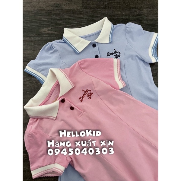 V81 - Váy polo desha bé gái