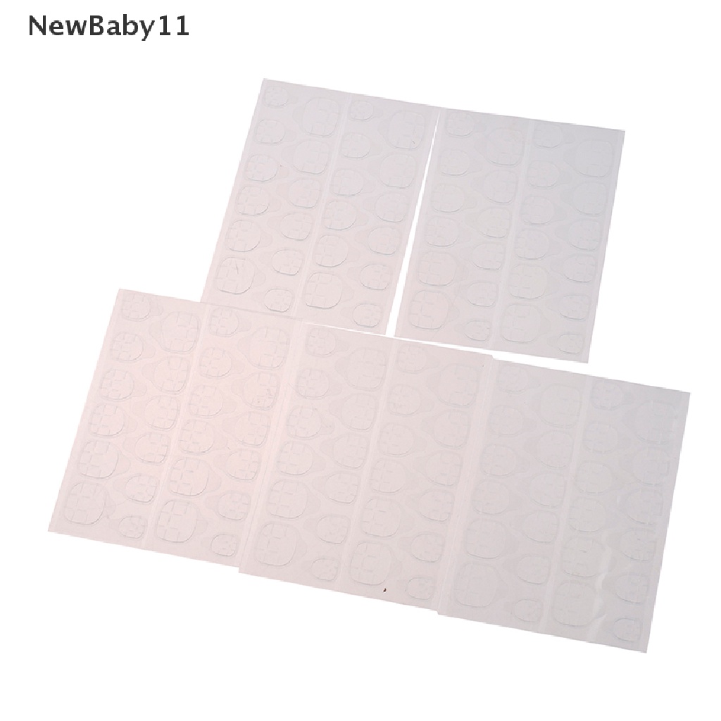 Bộ 240 Miếng Dán Móng Tay Giả Hai Mặt Tự Dính