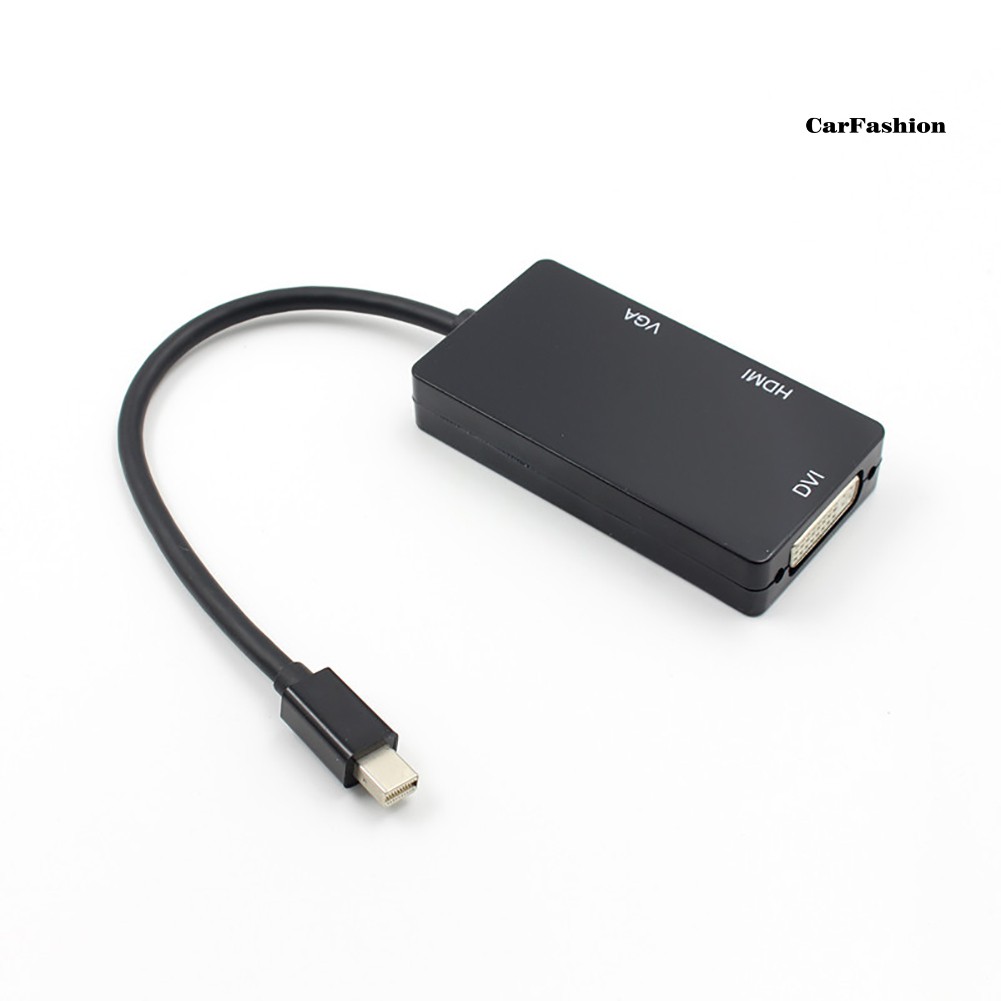 Cáp Chuyển Đổi Chs3 Trong 1 Từ Cổng Mini Display Port Dp Sang Hdmi Vga Dvi Cho Macbook Pro Air