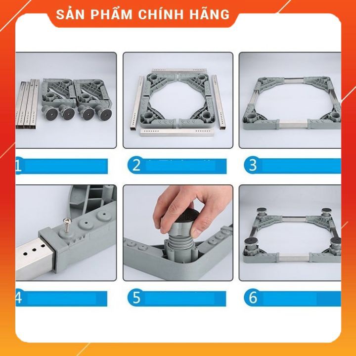 [LOẠI 1 CHẮC CHẮN ]Chân Kê Máy Giặt Tủ Lạnh Đế Kê Chân Tủ Lạnh Máy Giặt Bằng Inox Đa Năng | BigBuy360 - bigbuy360.vn