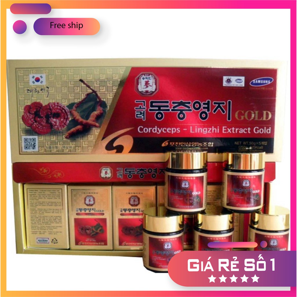 [Hàng mới về]  Cao linh chi đông trùng Pocheon 5 lọ