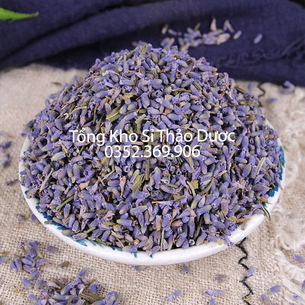 Nụ hoa oải hương khô 500g (Lavender, làm trà hoa, tinh dầu, túi thơm khử mùi)